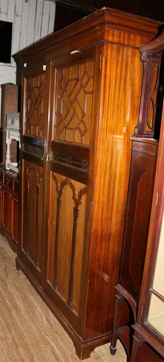 Mahogany wardrobe